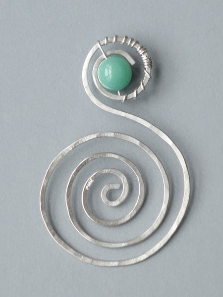 Carol Max Circles With Bead Bookmark Clip
