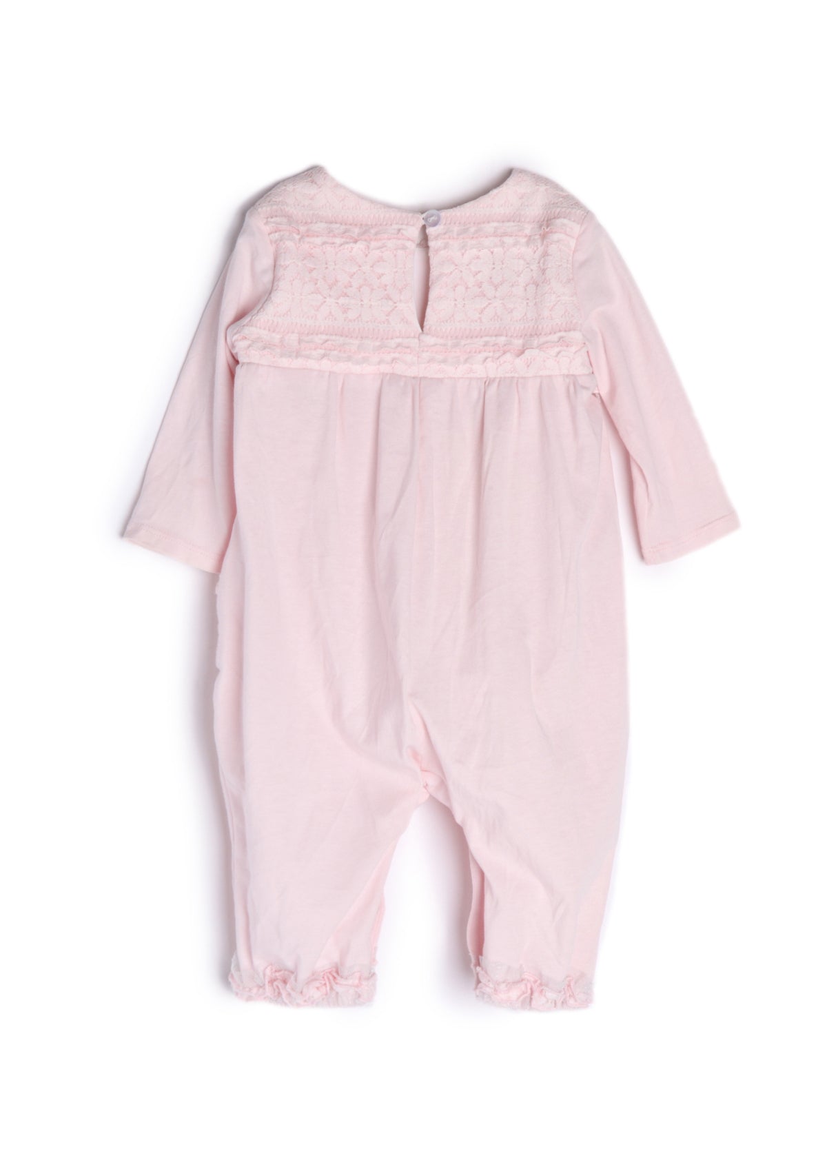 Isobella & Chloe Tickled-Pink Baby Girls Romper