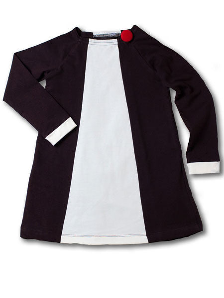Llum Miro Black and White Knit Dress Sizes 2T, 4 – llbd shop