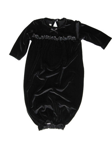 Tralala Infant Girls Black Layette Sack