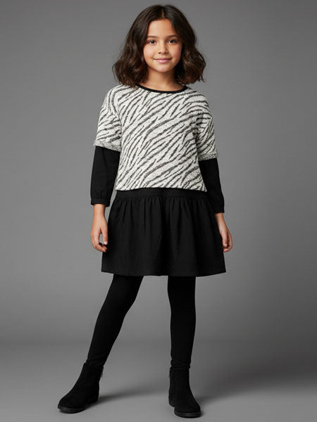 3 Pommes-Beckaro Tunic Dress & Sweater Girls 8-14