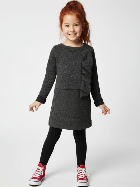 Joah Love Charcoal Imogen Dress Girls 4-14