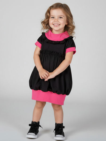 Kidcuteture Black Jersey Dress Sizes 2-8