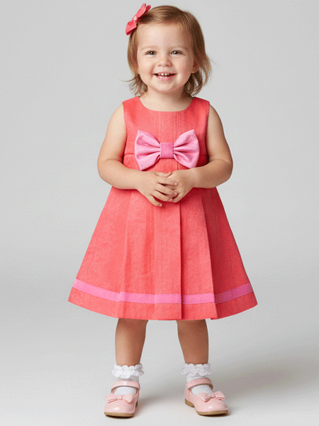 LAUNDRY by Shelli Segal Baby & Toddler Fuchsia Daisy Dress