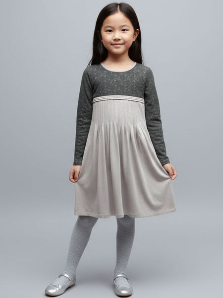 Lofff Lace Top Jersey Dress Girls Sizes 6, 10