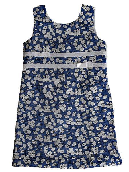 Plum Pudding Girls Print Dress Sizes 6X, 7