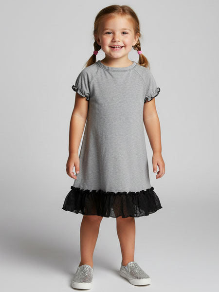 Ses Petites Mains Milly Jersey Dress Sizes 2T-8 llbd shop Exculsive