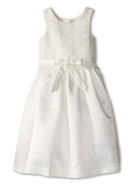 US Angels Flower Girl & Special Occasion Dress White