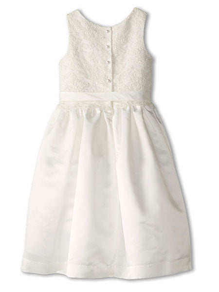 US Angels Flower Girl & Special Occasion Dress White