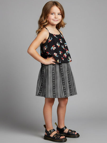 Appaman Lee Dress Tulum Stripe Girls 4-7