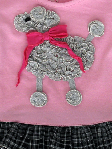 Love U Lots Ruffle Poodle Dress 12M-4T