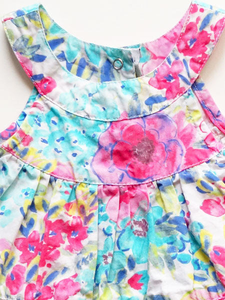 3 Pommes Little Fashion Print Dress Baby 12M, 18M