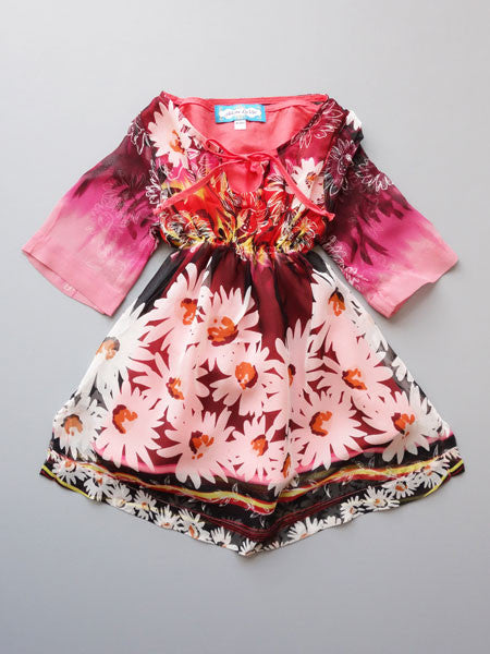 Adore La Vie Baby & Toddler Girls Daisy Print Dress Size 12M - 2T