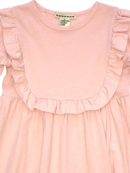 Anthem of the Ants Blush Pink Ruffle Reception Dress Toddler