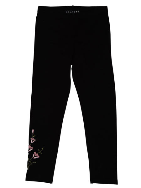 Biscotti Midnight Garden Black Leggings Sizes 4, 5