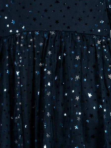 Biscotti Navy Blue Starry Night Dress Size 3T