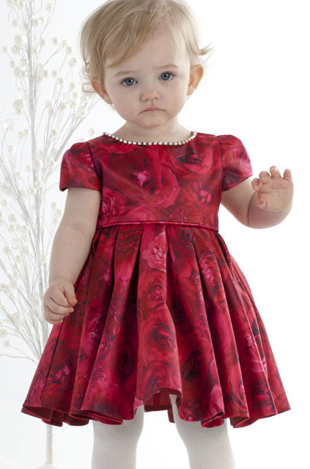 Biscotti Rose Rasphody Dress Baby Size 12M