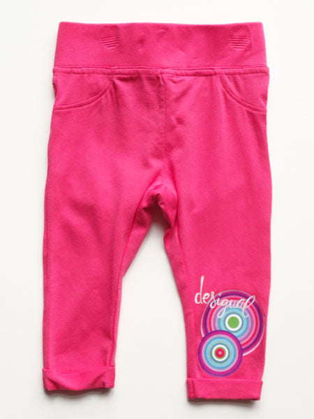 Desigual Canela Baby Girls Leggings Size 6M