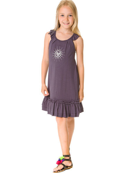 Deux Par Deux Girls Jersey Dress Size 5 Jeanne & Ronron Collection