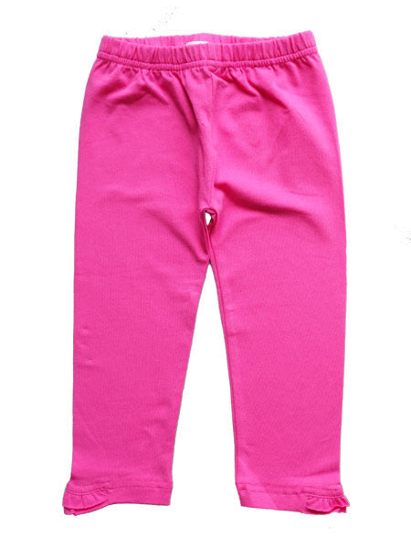 Deux Par Deux La Tete dans les Nuages Pink leggings Size 5