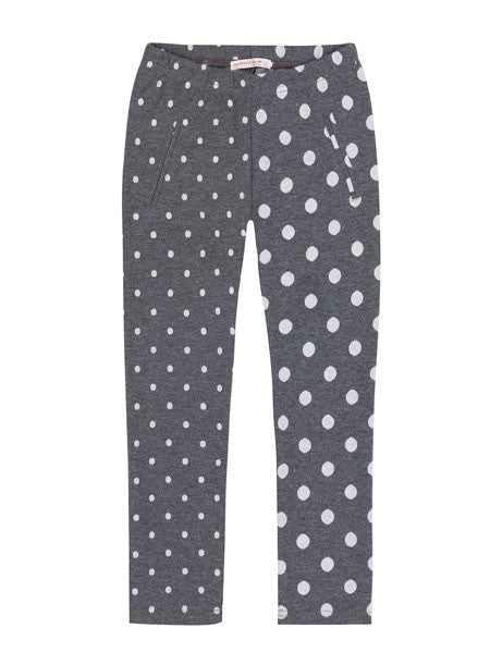 Deux Par Deux Unicorns Are Real Dotted Grey Leggings Size 6