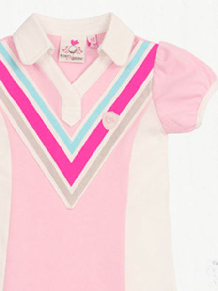 Fore N Birdie Pink Polo Dress Size 2T