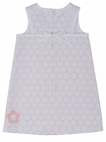 Florence Eiseman Pique Polka Dot Dress Size 4T