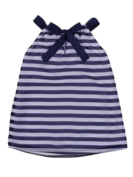 Florence Eiseman Striped Chiffon Shift Dress Sizes 4T, 4, 5