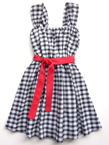 llbd Hamptons Check Sundress Sizes 2T-7