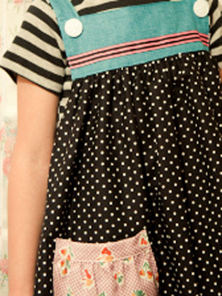 Misha Lulu Infant Girls St Germain Sundress & T Shirt Set Size 6M-12M