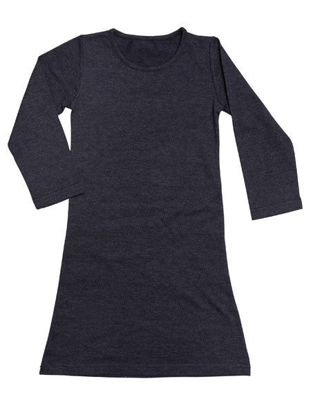 Pom Pom Girls Hannelore Grey Melee T Dress Size 7/8