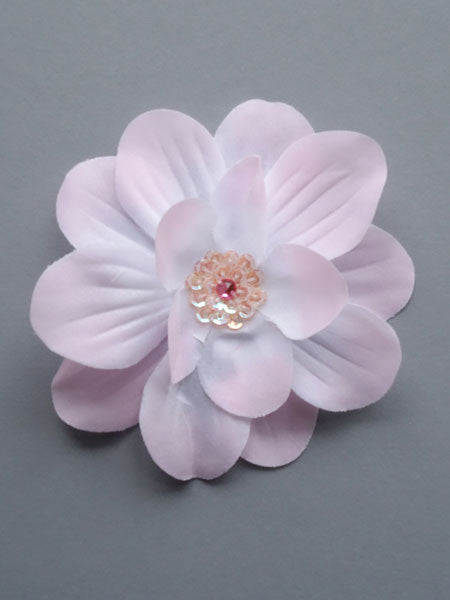 Pea Soup Light Pink Gardenia Hair Clip