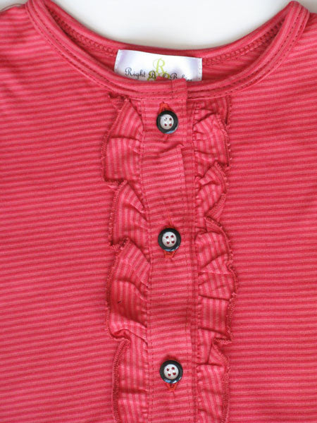 Right Bank Button Front Jersey T Top 12M-6Y