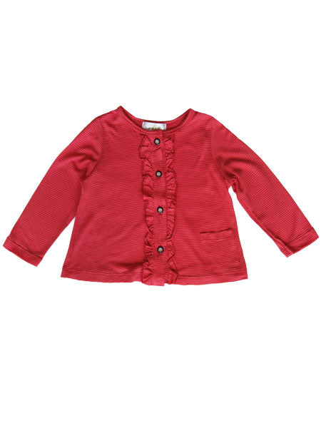 Right Bank Button Front Jersey T Top 12M-6Y