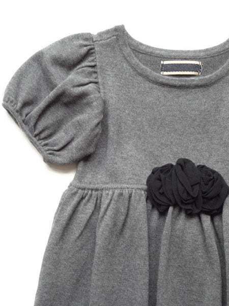 Saurette Gray Toddler & Girls Sweater Dress llbd shop Exculsive Sizes 2-8