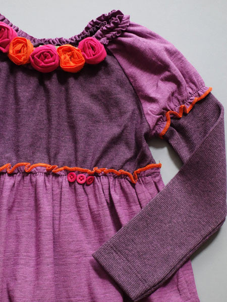 Sophie Catalou Amethyst Jersey Toddler Dress Size 2