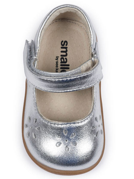 See Kai Run Ginger II Silver Baby Girls Shoes