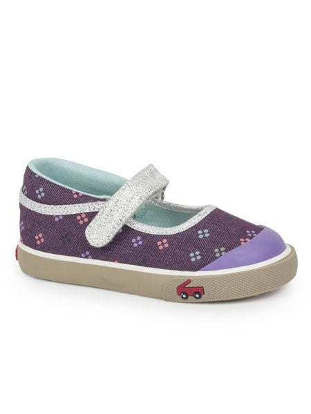See Kai Run Marie Purple Toddler Girls Sneakers