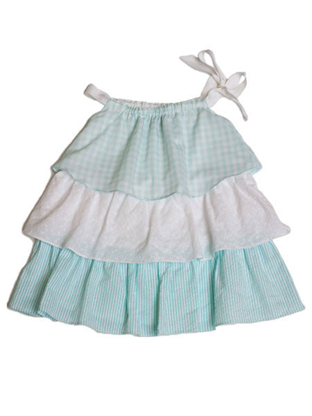 Velvet & Tweed Tiered Eyelet Sundress Sizes 12M, 2T, 3T