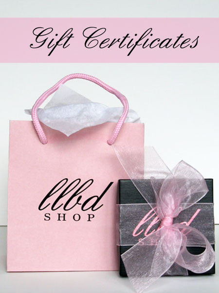 llbd shop Gift Cards, $25.00 to $100.00