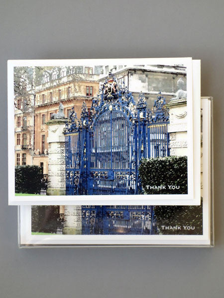 MZ & Drew Gates to Green Park  Thank You Notecards Set of 8